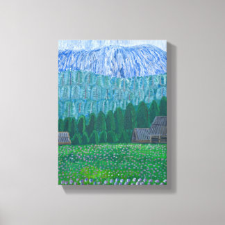 Zakopane, Poland canvas Print
