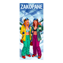 Zakopane Winter Après-Ski Escape Poster