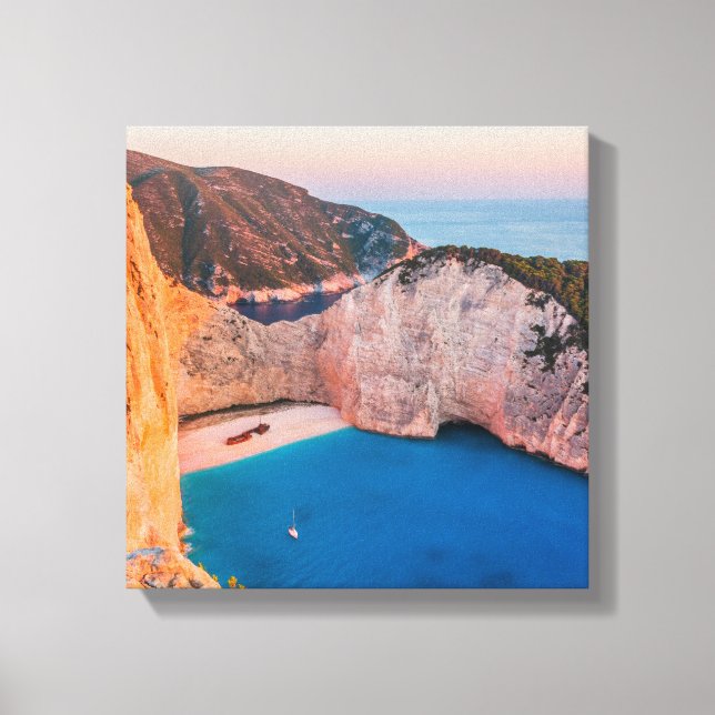 Zakynthos, Greece. Canvas Print (Front)