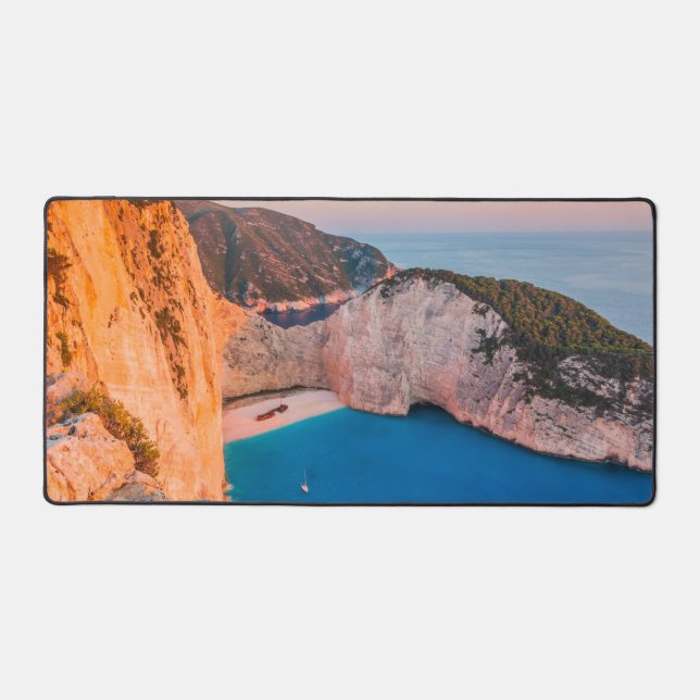 Zakynthos, Greece.  Desk Mat (Front)