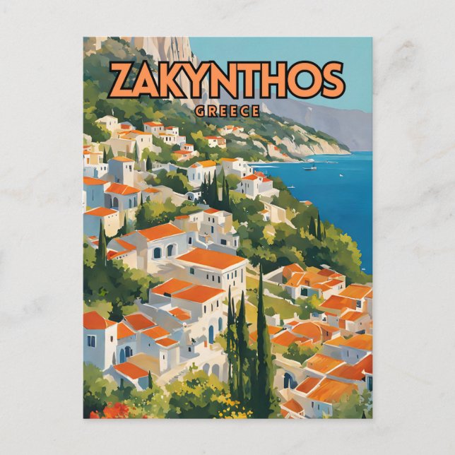 Zakynthos Postcard (Front)