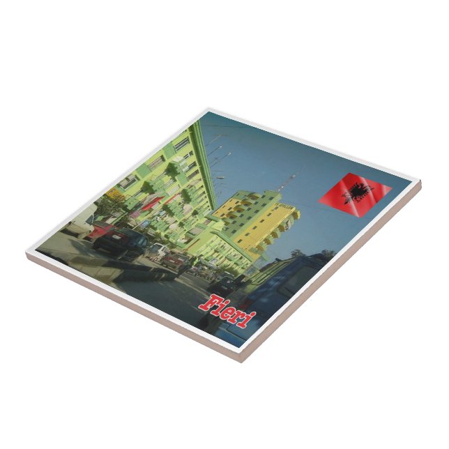 zAL008 FIER Albania, Tile (Side)