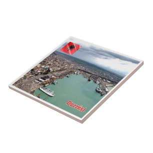 zAL010 DURRËS port Albania, Tile