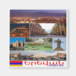 zAM011 I Love YEREVAN, Armenia, Asia, Fridge Magne Magnet