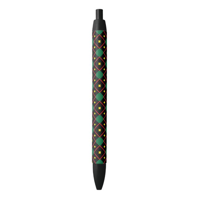 Zambezi Black Ink Pen (Front Vertical)