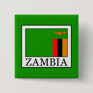 Zambia 15 Cm Square Badge