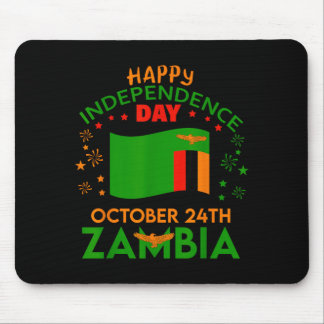 Zambia 61st Independence Day Zambian Pride Zambia Mouse Pad