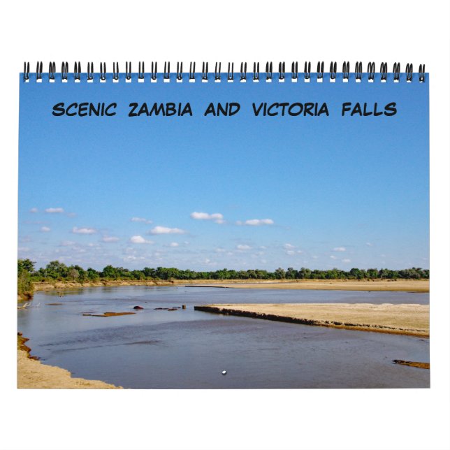 ZAMBIA AND VICTORIA FALLS CALENDAR (Cover)
