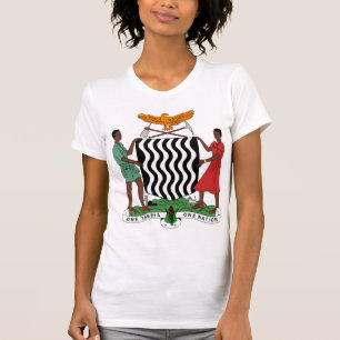 Zambia Coat of Arms detail T-Shirt