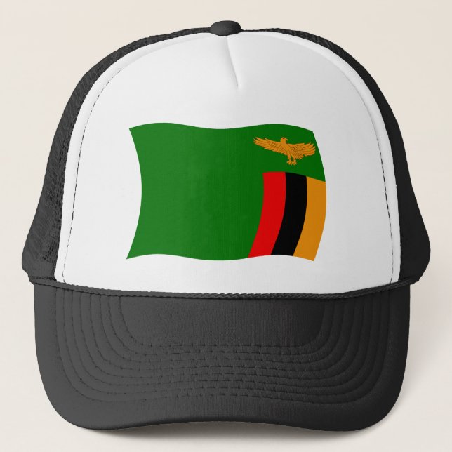 Zambia Flag Hat (Front)