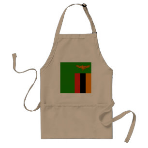 Zambia Flag Standard Apron