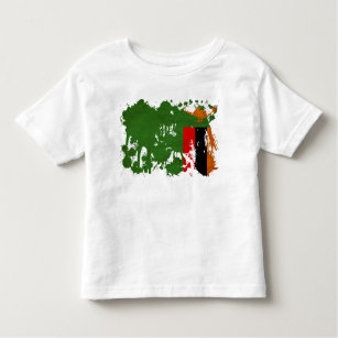Zambia Flag Toddler T-Shirt