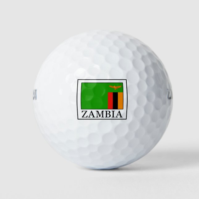 Zambia Golf Balls (Front)
