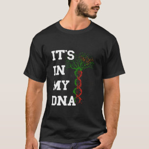 Zambia It's In My DNA Zambian Pride Zambian Flag T T-Shirt