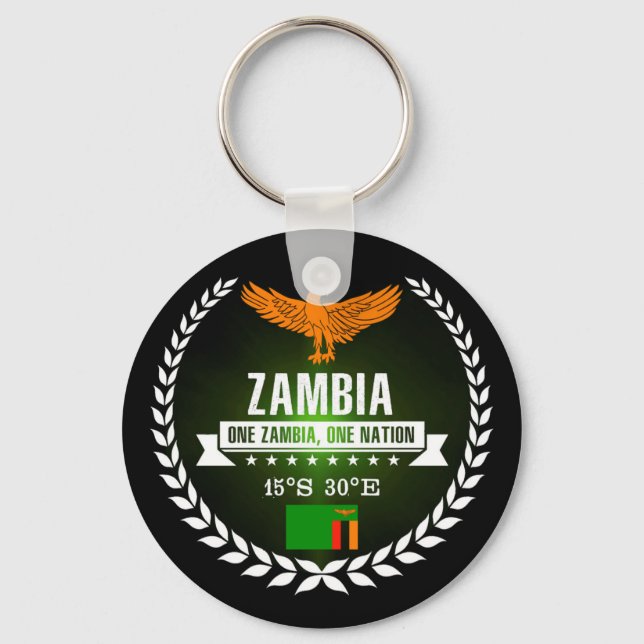 Zambia Key Ring (Front)