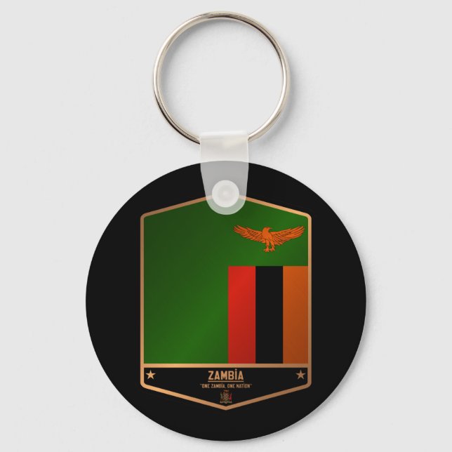 Zambia Key Ring (Front)
