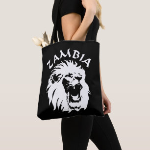 Zambia Lion Tote Bag