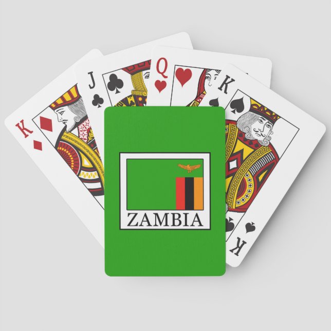 Zambia Playing Cards (Back)