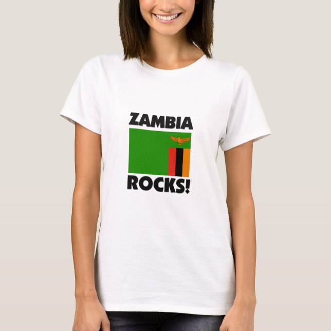 Zambia Rocks T-Shirt (Front)