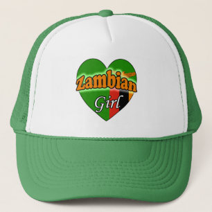 Zambian Girl Trucker Pet Hat