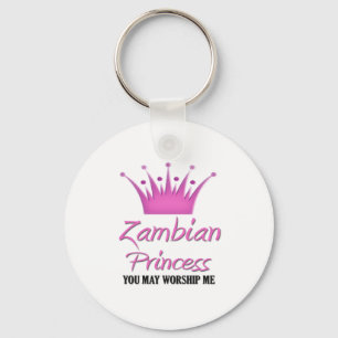 Zambian Princess Key Ring