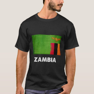 Zambian Zambia Flag T-Shirt