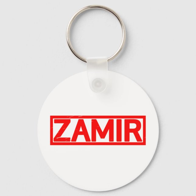 Zamir Stamp Key Ring (Front)