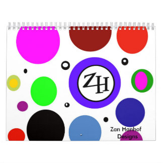 Zan Hanhof Original Artwork Calender! Calendar
