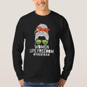 Zan Zindgi Azadi Women Life Freedom 2 T-Shirt