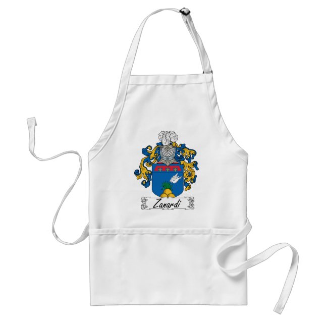 Zanardi Family Crest Standard Apron (Front)