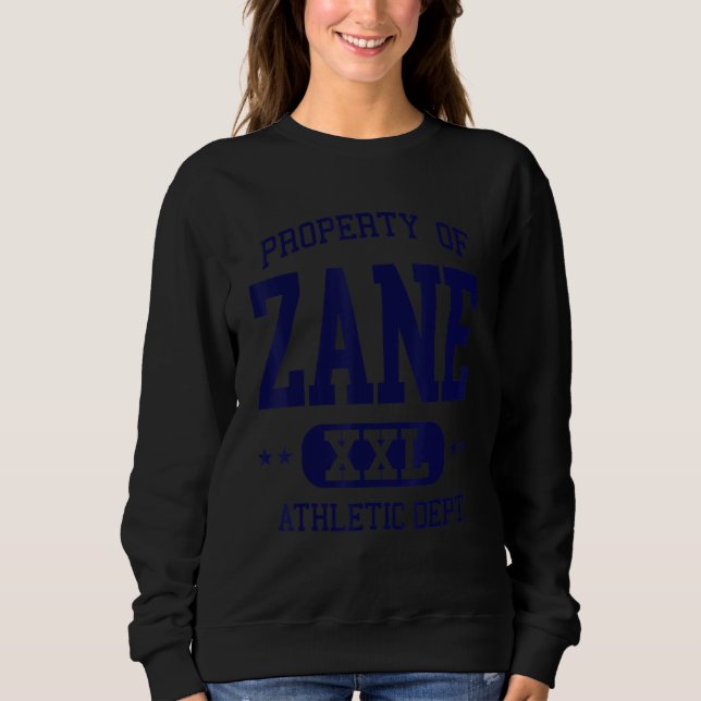Zane Retro Athletic Property Dept Sweatshirt (Front)