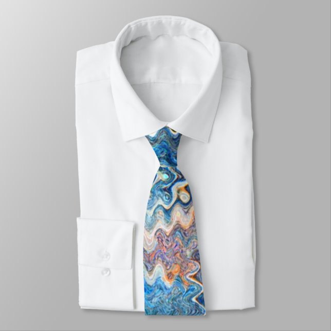 ZANY  BRAND - Revolution Style Tie-Dye Tie (Tied)