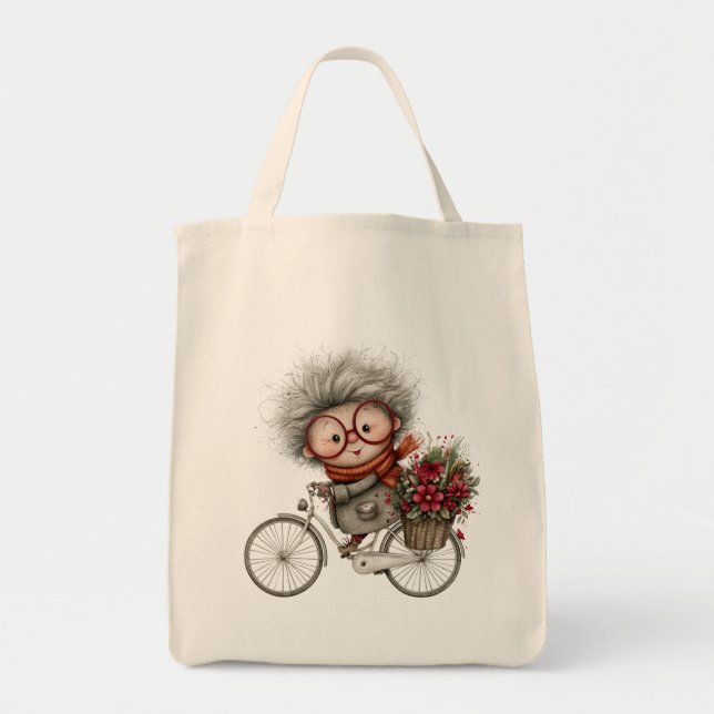 Zany Grandmother Tote Bag (Front)