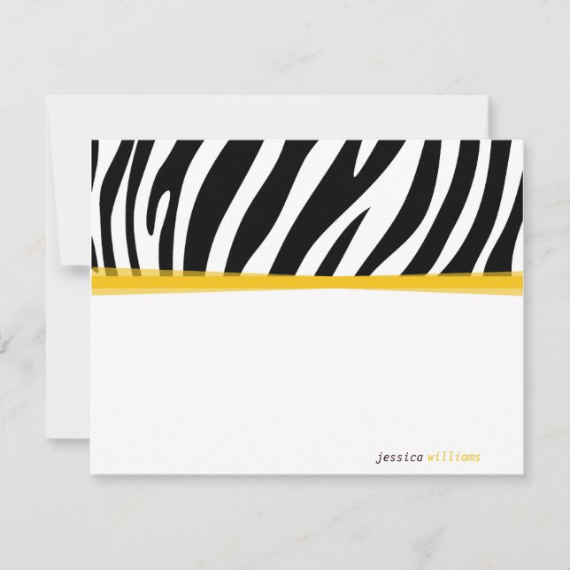 Zany Zebra (Front)