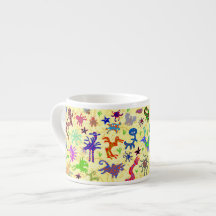 Zany Zoo Espresso Mug