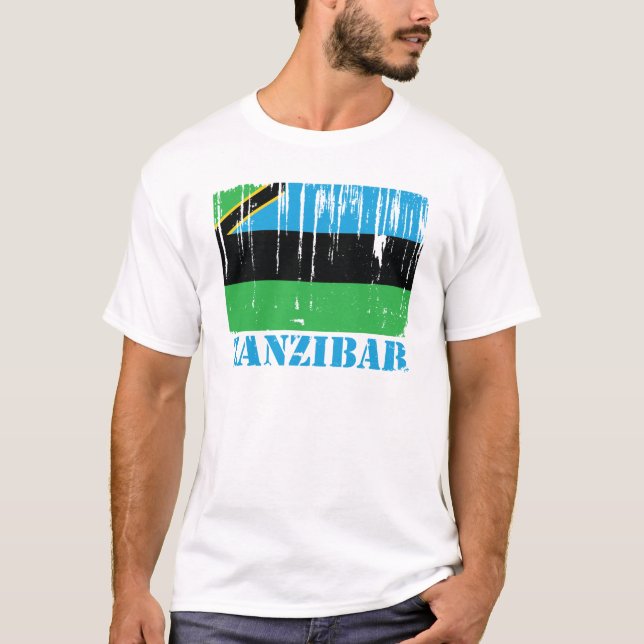 Zanzibar Flag T-Shirt (Front)