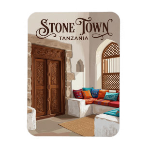 Zanzibar House of Wonders Tanzania Magnet