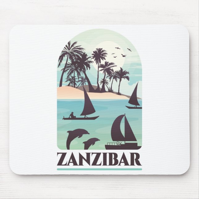 Zanzibar Mouse Pad (Front)