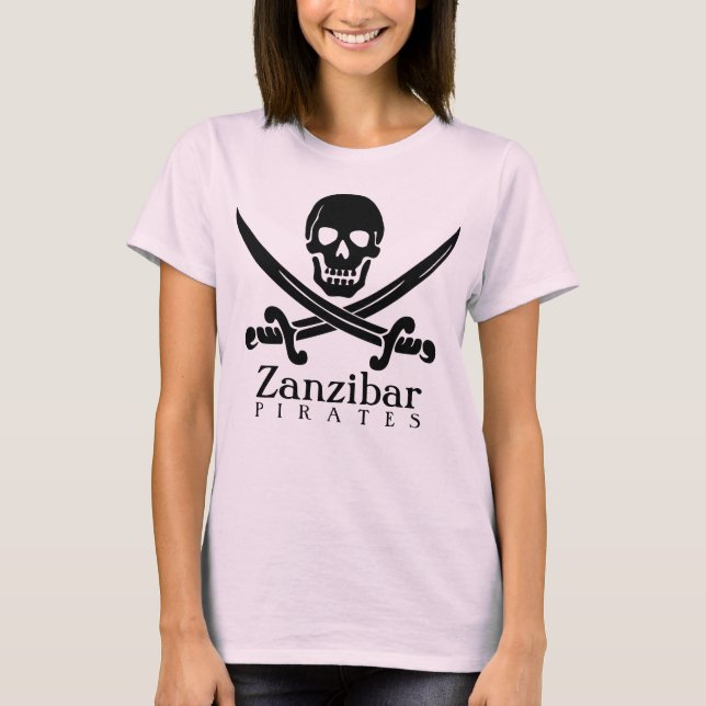 Zanzibar Pirates Scull Shirt (Front)