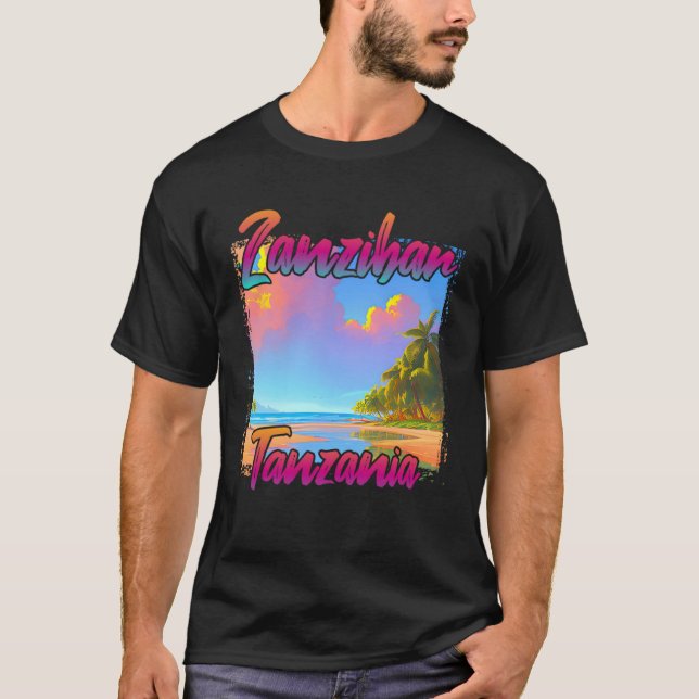 Zanzibar Sunset T-Shirt (Front)