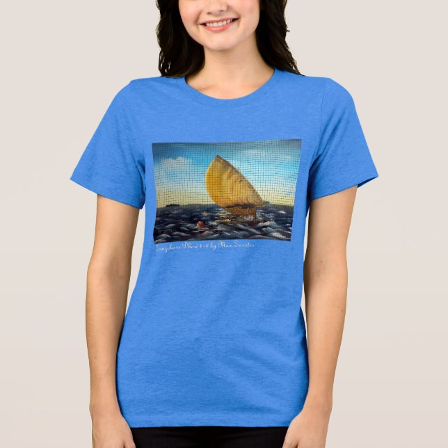Zanzibars Dhow 4 of 6 Tri-Blend Shirt (Front)