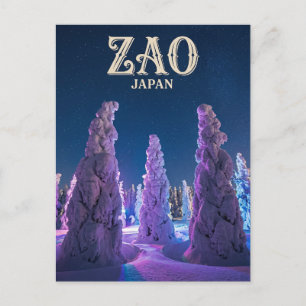 Zao Snow Monsters Japan Postcard