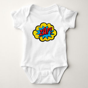Zap! Comic Book Baby Bodysuit
