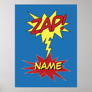 ZAP! custom poster
