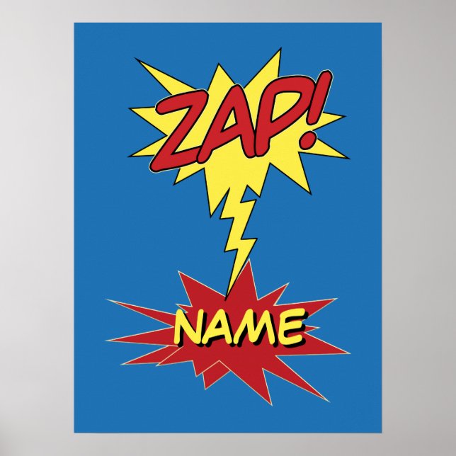ZAP! custom poster (Front)