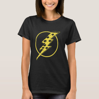 Zap Your Taste Buds Lightning Bolt Pizza T-Shirt
