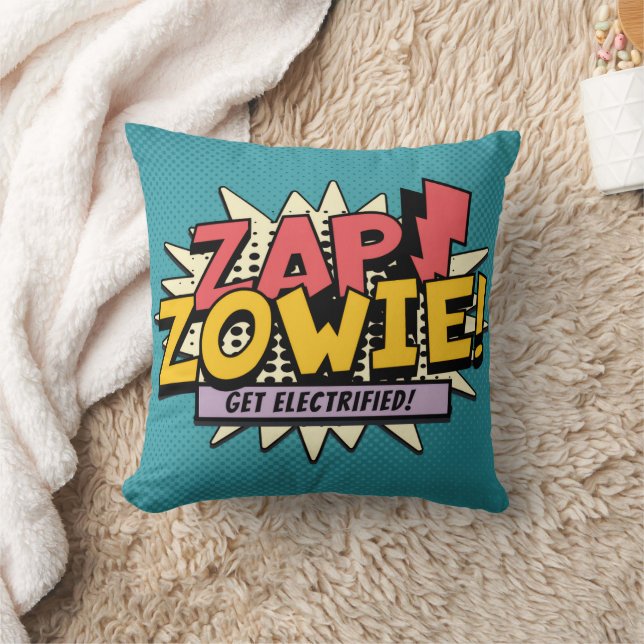 ZAP! ZOWIE! Get Electrified! Cushion (Blanket)