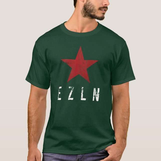 Zapatista Army of National Liberation - Customised T-Shirt (Front)