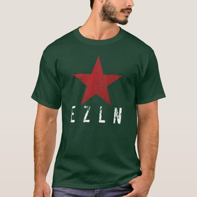 Zapatista Army of National Liberation - Customised T-Shirt (Front)