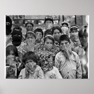 Zapatista Ninos Poster